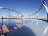 The Grand Canyon glass bridge is made of 46 glass panels.
