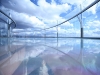 Vew the Grand Canyon sky from the glass walkway.