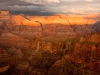Sunset from the Grand Canyon sky bridge.
