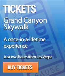 Tickets for The Grand Canyon Skywalk